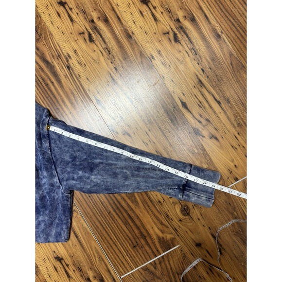 Urban Outfitters Out From Under Ribbed Acid Wash Cropped Hoodie M - Picture 8 of 8